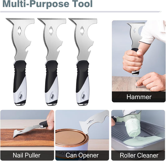 polished rust-proof stainless steel blade for durability and efficiency