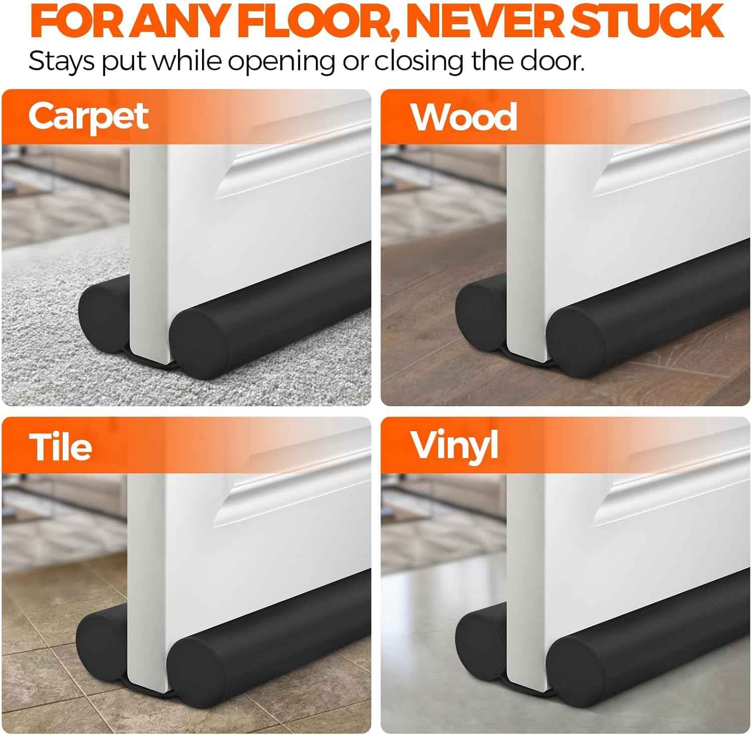 Holikme Door Draft Stopper – Thoughtful Housewarming Gift for Homeowners and First Time Renters