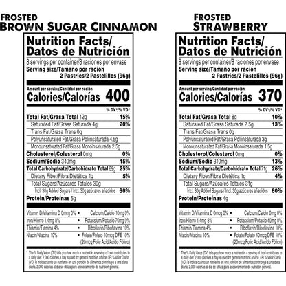Pop-Tarts Toaster Pastries Variety Pack, Office Desk Drawer Snack and Quick Breakfast, 32 Count Box