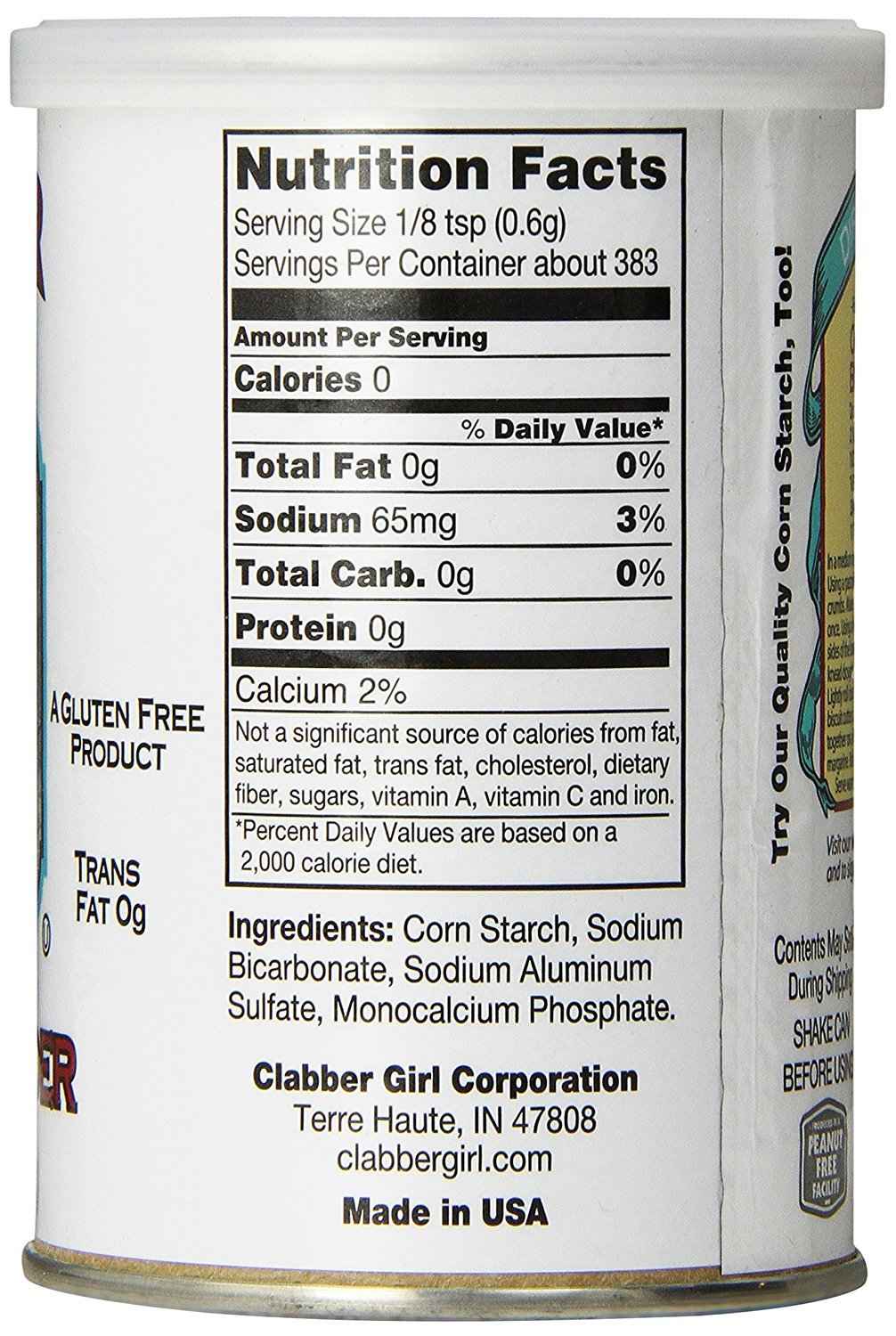 Clabber Girl Baking Powder 2-Pack – Housewarming Gift for Gluten Free and Vegan Households