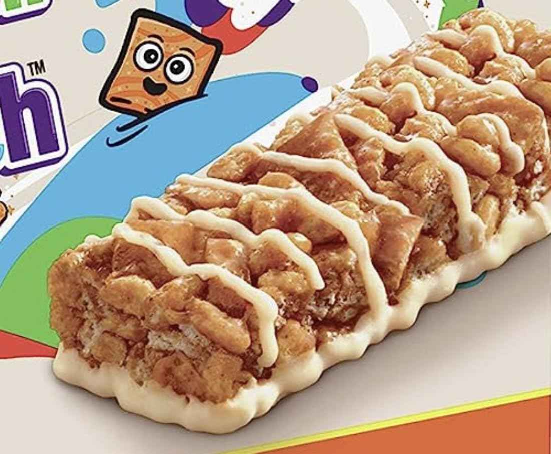Reese's Puffs Cinnamon Toast Crunch Snack Bars – Care Package Gift for Students and Teachers, 28 ct