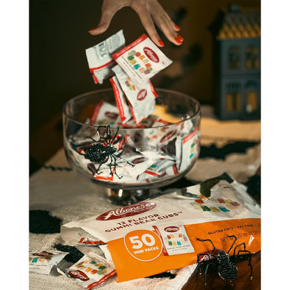 portable single-serve format designed for trick-or-treat, party favors, and classroom exchanges