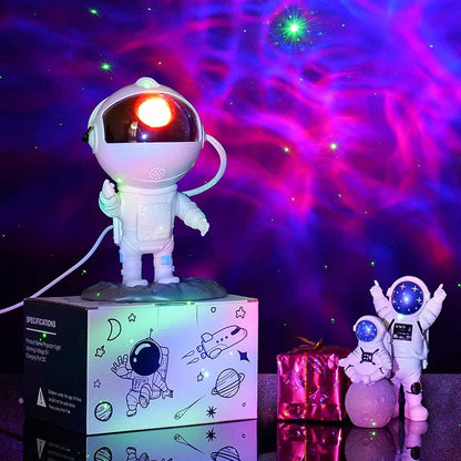 Astronaut Galaxy Projector – Calming Night Light for Relaxation, Star Breathing Mode for Stress Relief