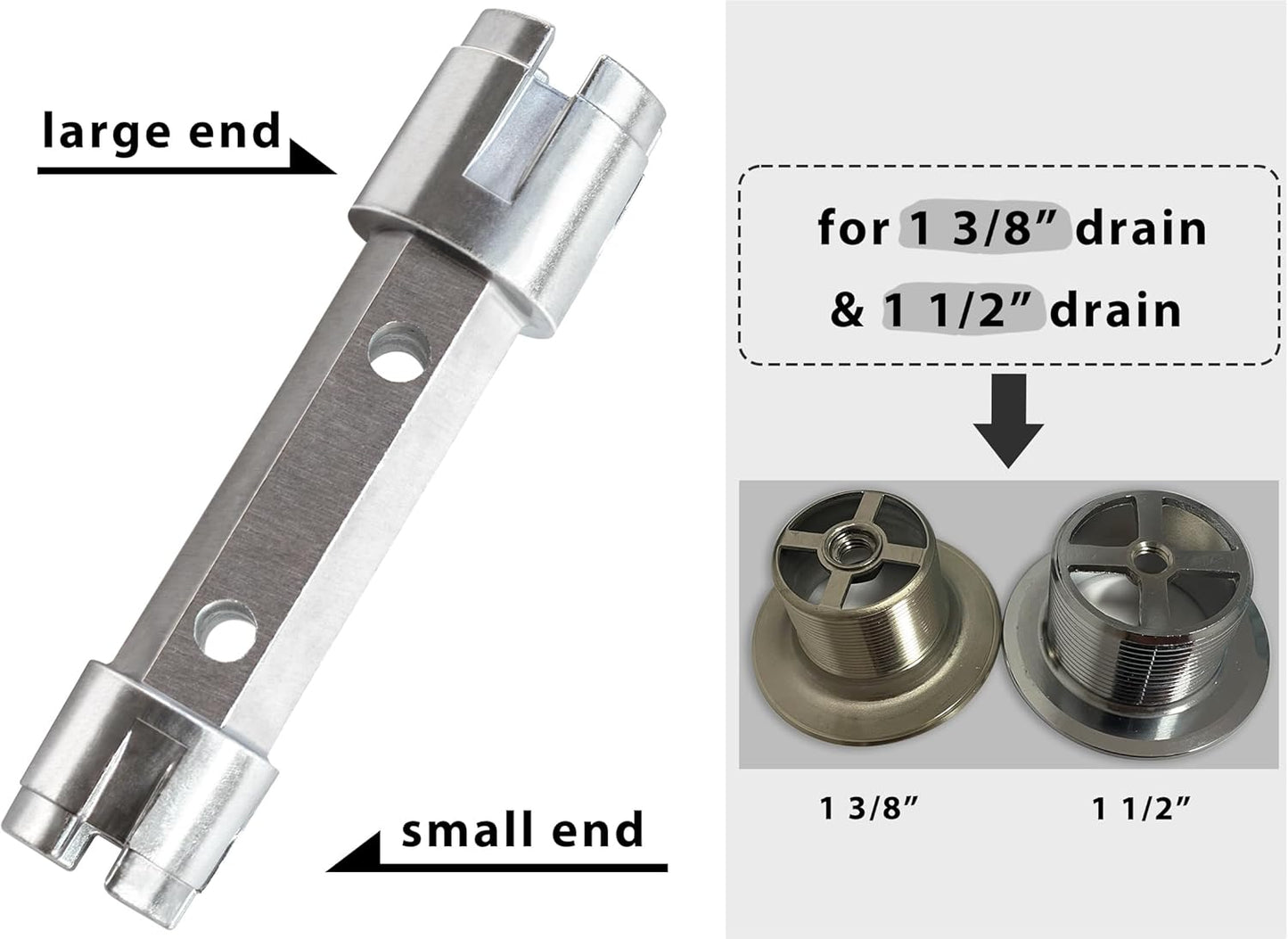 powder-coated silver finish that resists rust and corrosion