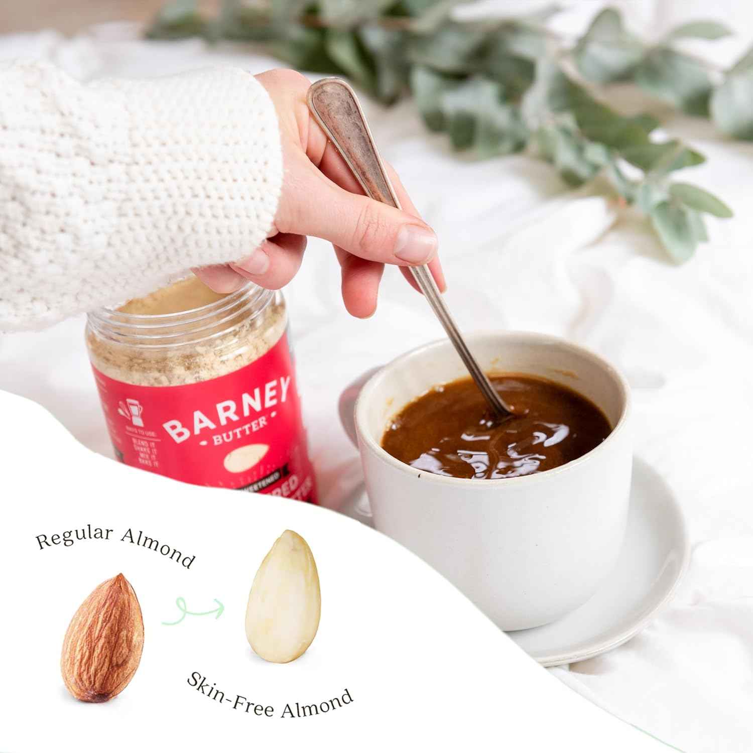 Barney Butter Powdered Almond Butter – Thoughtful Clean-Eating Gift, Keto-Friendly Holiday Jar