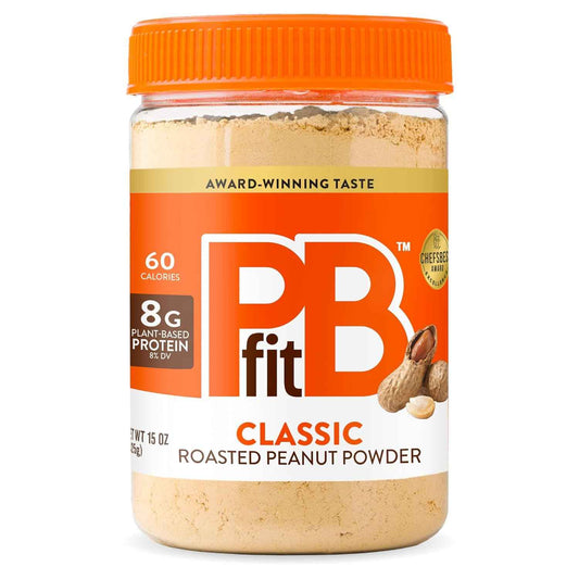 PBfit Powdered Peanut Butter – Shelf-Stable School Snack Alternative for Kids, Made with Real Roasted Peanuts