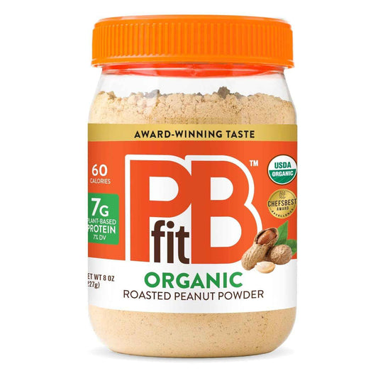 PBfit Organic Peanut Butter Powder – 3-Ingredient Clean Pantry Staple