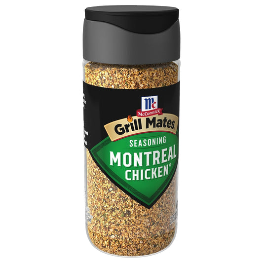pre-blended spice mix of garlic, salt, onion, peppers, orange peel, and paprika