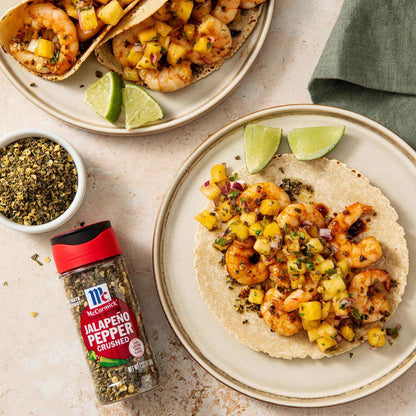 McCormick Crushed Jalapeño Pepper, 1.37 oz — One Clean Ingredient for a Clutter-Free Spice Rack, No Additives or Added Sodium