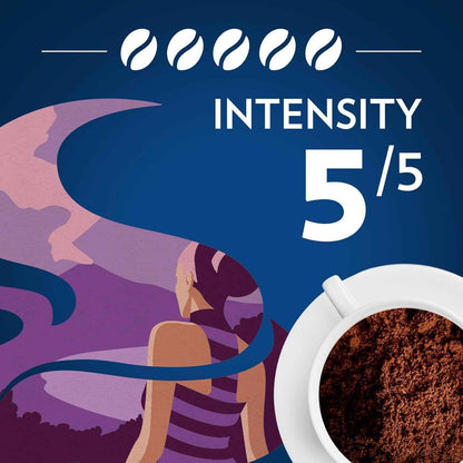 Lavazza Italian Roast Ground Coffee 12oz — Maximum-Strength Pre-Ground Brew for Focused Home Office Mornings