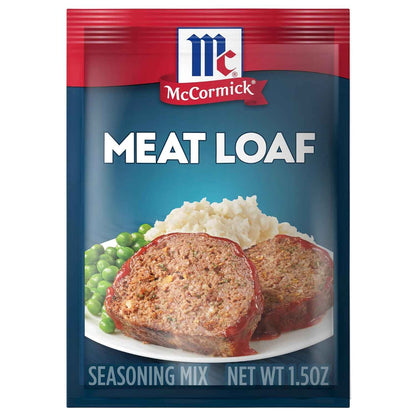 McCormick Meat Loaf Seasoning Mix – Quick Weeknight Dinner for Busy Home Cooks, 10-Minute Prep