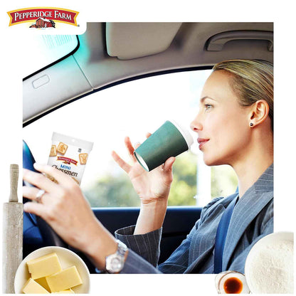 Pepperidge Farm Chessmen Minis Butter Cookies, 8 Snack Packs – Lunchbox Treats for School and After-School Snacking