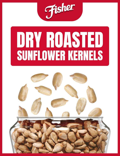 Fisher Sunflower Seed Kernels Dry Roasted – Lightweight Backpack Snack for Backcountry Adventures, 7.25 oz