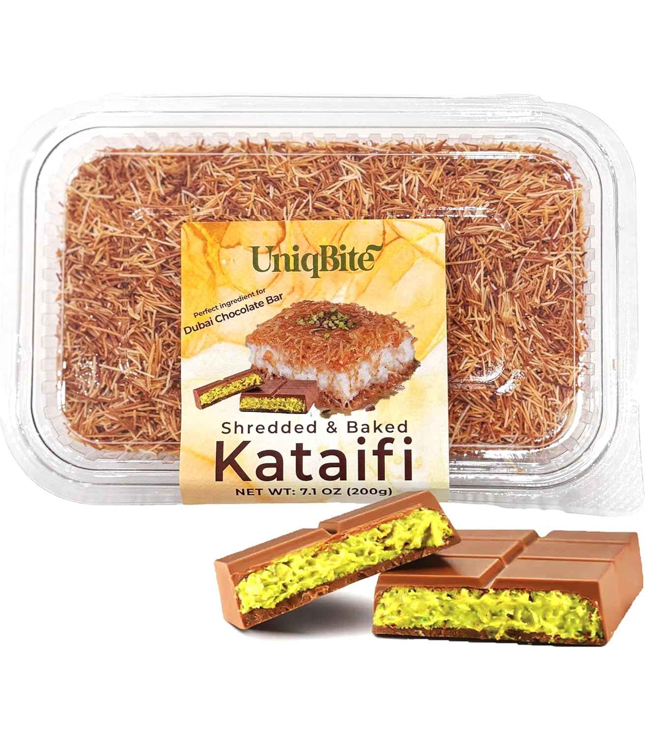 Antika Gourmet Toasted Kataifi Dough – Single 7 oz Resealable Pack for a Clean, Clutter-Free Baking Pantry