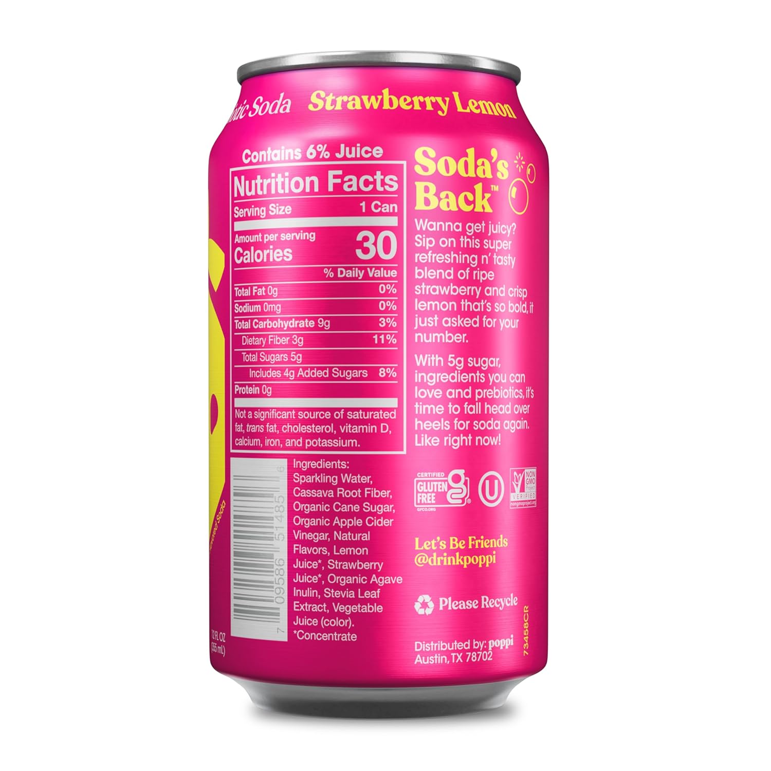 prebiotic blend of agave inulin and cassava root fiber
