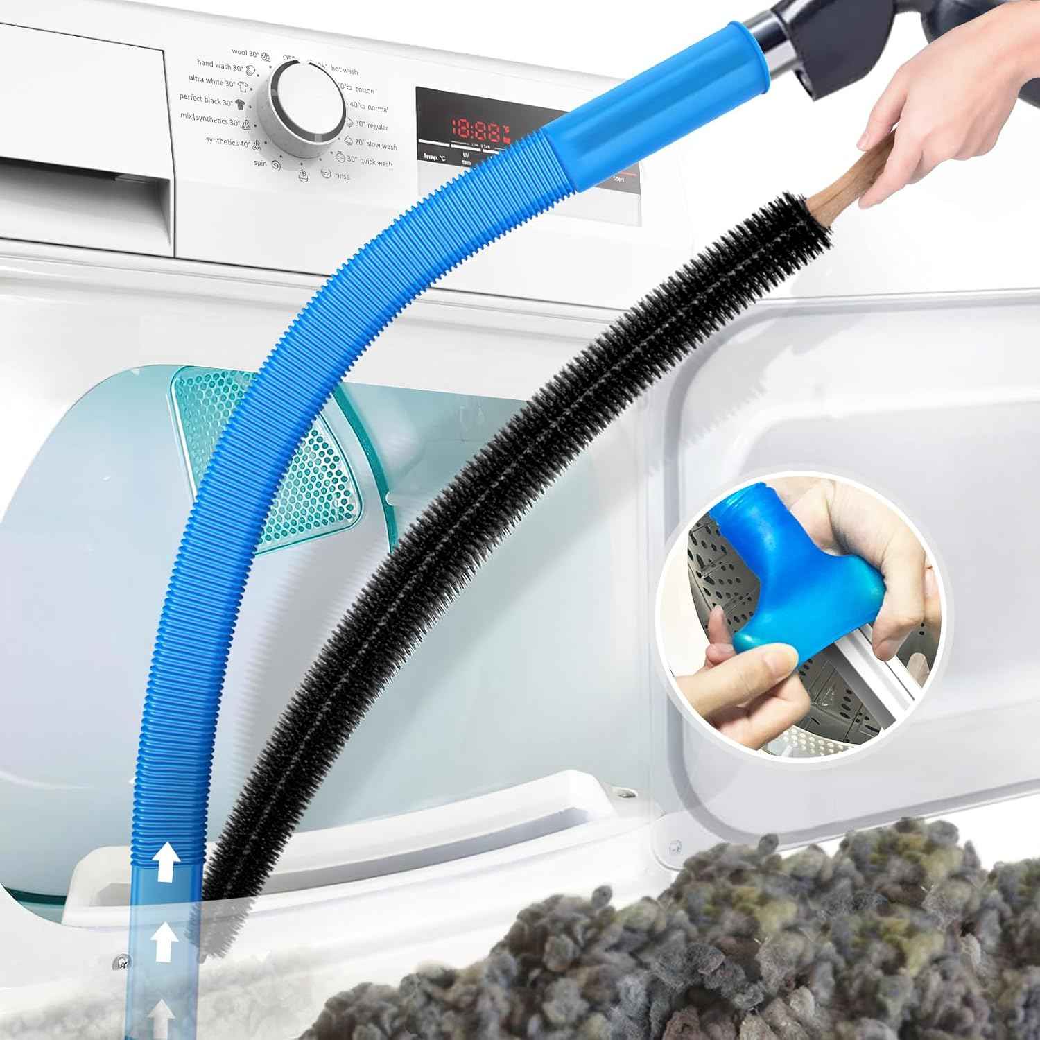 PetOde Vacuum Hose Attachment – Maintain a Polished Kitchen and Laundry Aesthetic