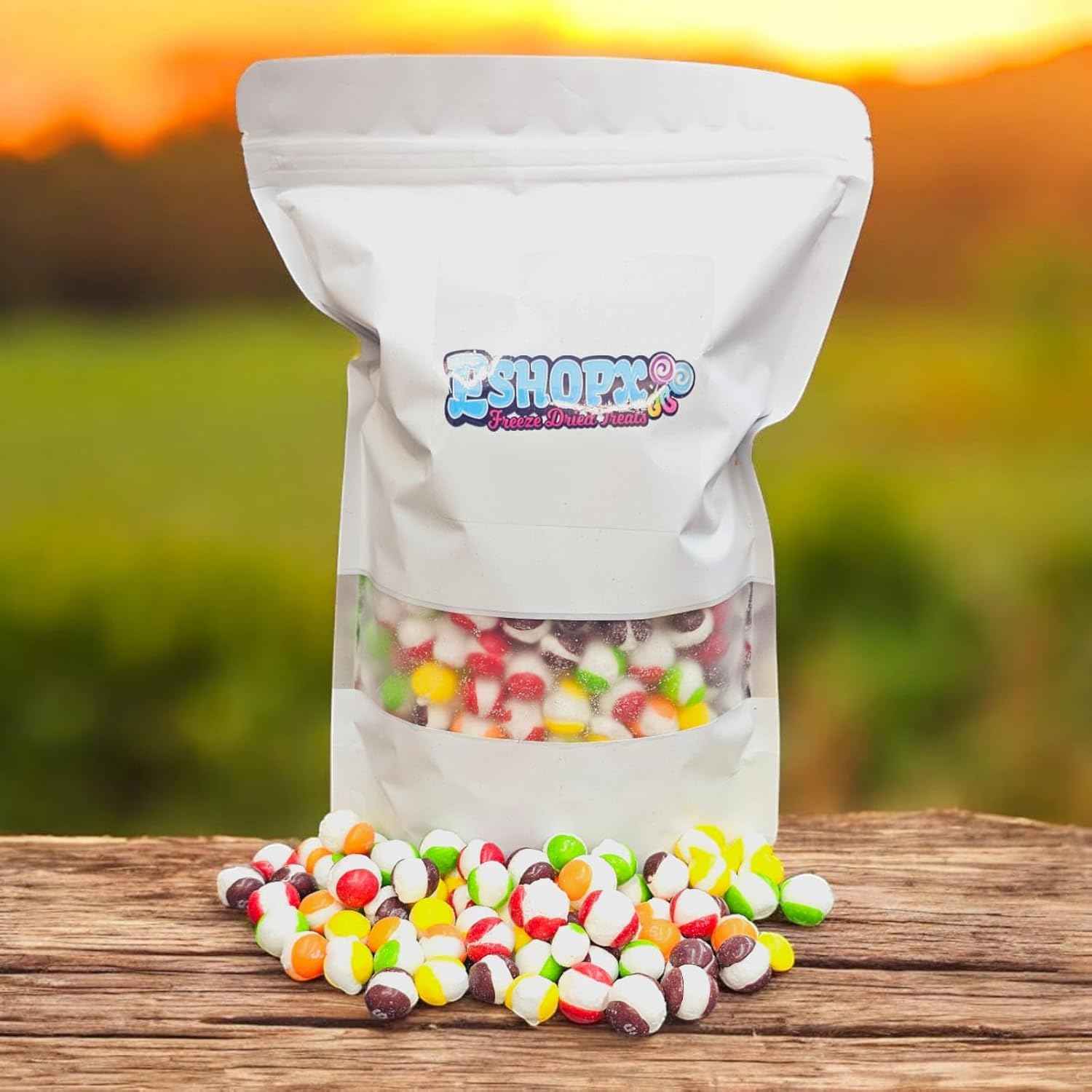 EshopX Freeze Dried Candy - High-End Fruity Brittle for Connoisseurs of Artisan Confections and Curated Tasting (10 oz)