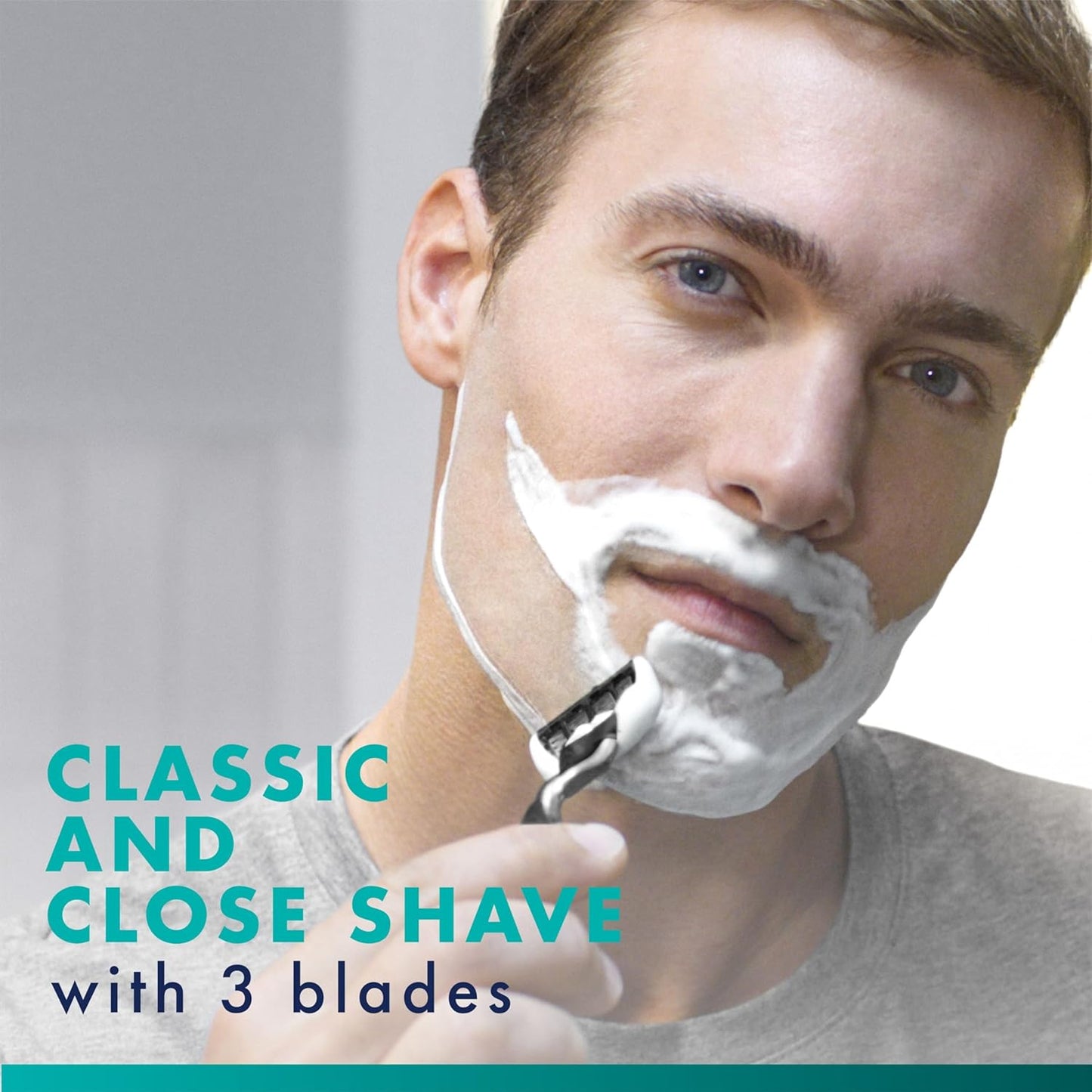 premium stainless steel ergonomic handle