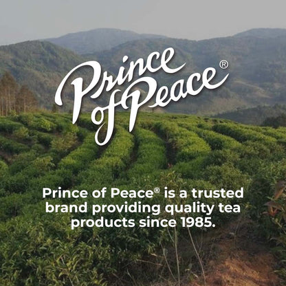 Prince of Peace Organic Green Tea, 100 Tea Bags – Steady Focus Brew for Home Office Desks and Remote Workspaces