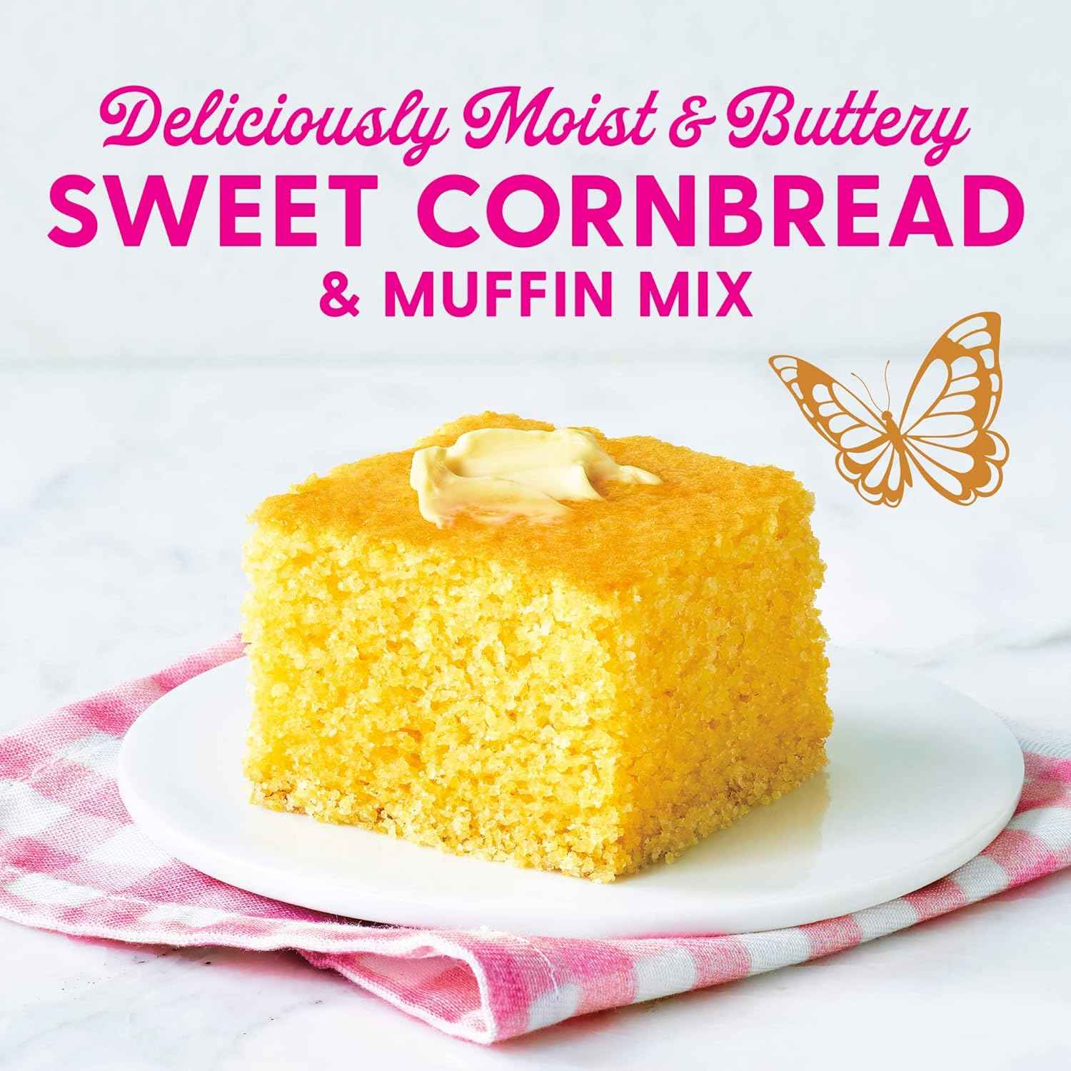 Duncan Hines Dolly Parton Cornbread & Muffin Mix, 16 oz – Potluck Side Dish for Backyard BBQs