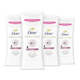 Dove Advanced Care Antiperspirant Stick Sheer Fresh 4 Pack Post-Shave Underarm Care for Women’s Self-Care Bath Routine