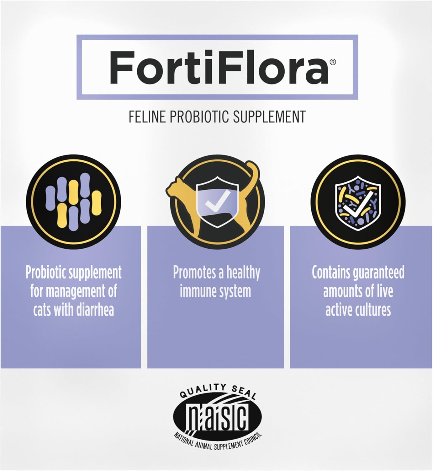 Pro Plan Veterinary Supplements FortiFlora Daily Probiotic Powder for Cats – At-Home Digestive Wellness Ritual with Liver Flavor and Immune Support