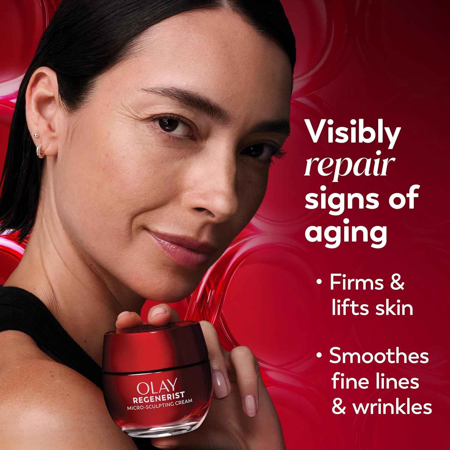 Olay Regenerist Micro-Sculpting Cream – Premium Triple Collagen Complex for Refined Elegance