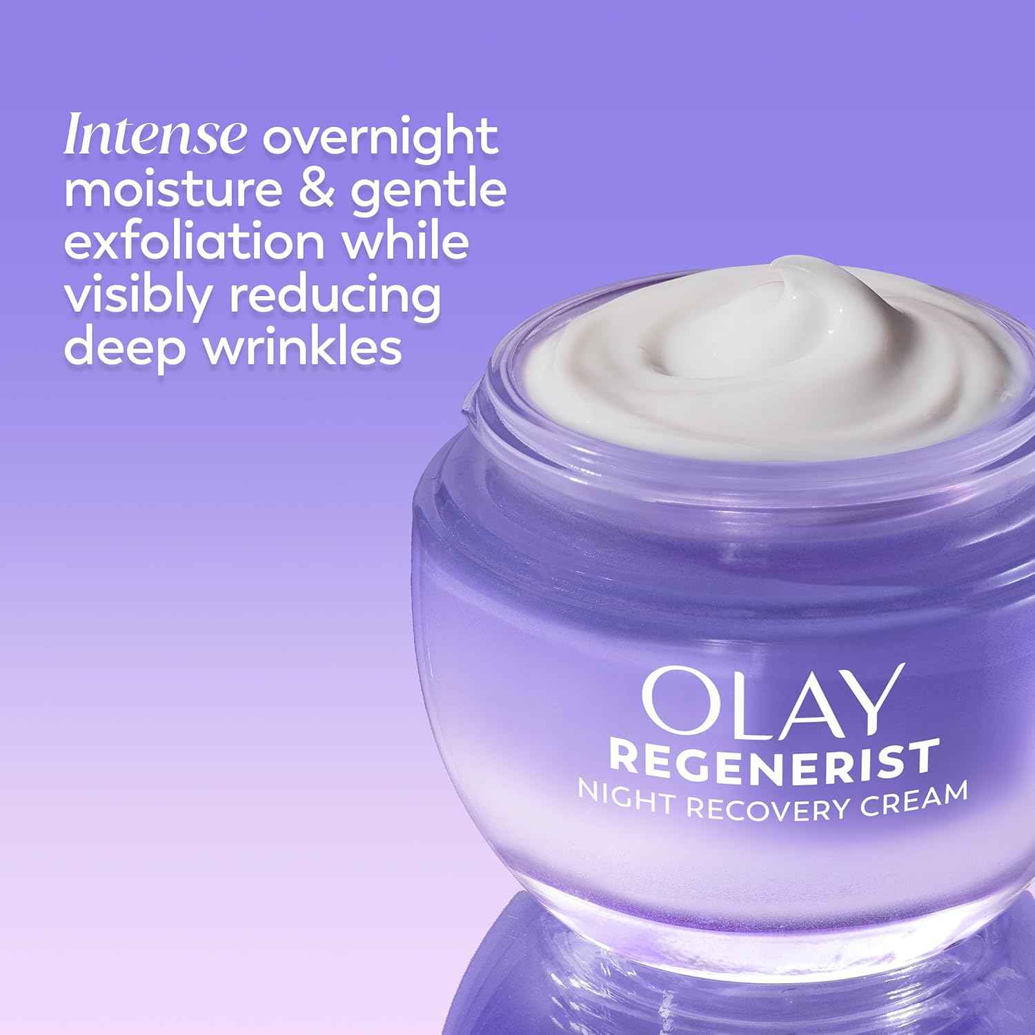 Olay Luxury Anti-Aging Night Cream – Premium Collagen Peptide Face Moisturizer