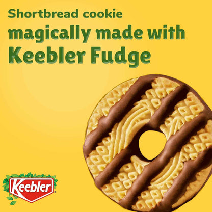 Keebler Fudge Stripes Original Cookies Family Size, 17.3 Oz. – Lunchbox Treat for School-Age Kids