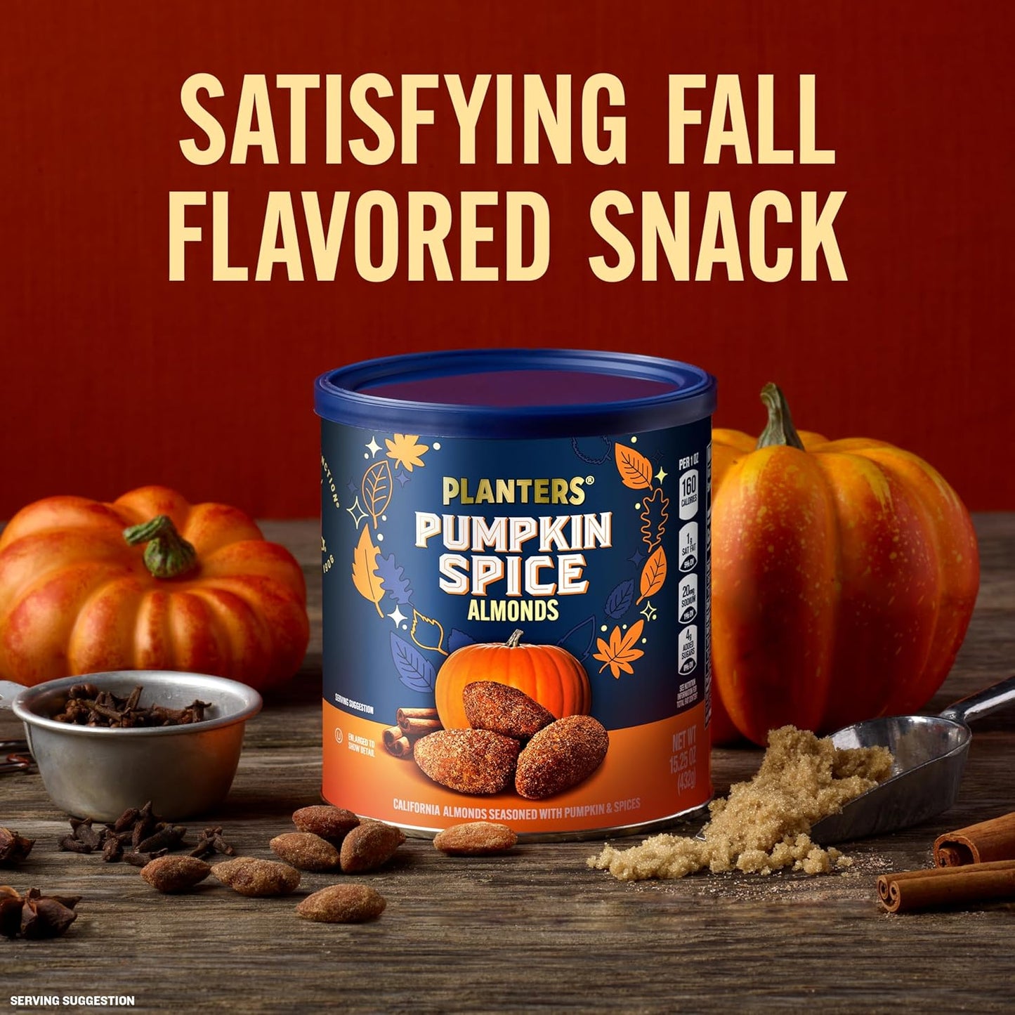 product line also includes apple cider donut cashews (13 oz) variant for complementary fall flavor assortment