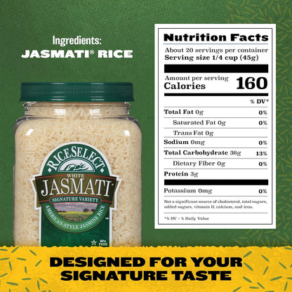 product line includes complementary texmati brown variant for whole-grain preferences