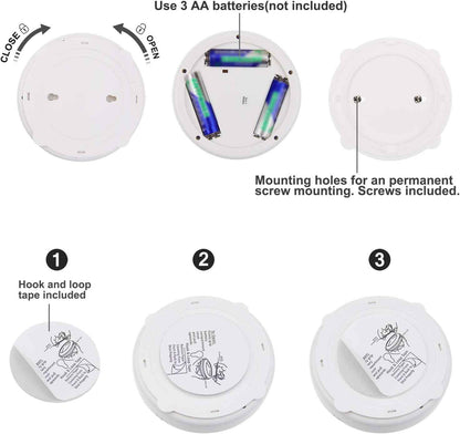 BIGLIGHT Battery Spotlight – Child and Pet-Safe Accent Light for Bedrooms, No Heat and No Open Flame