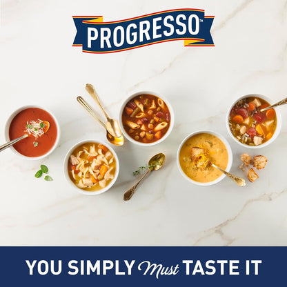 Progresso Lentil Soup – Quick Desk Lunch for Busy Professionals, Microwave Ready in Minutes