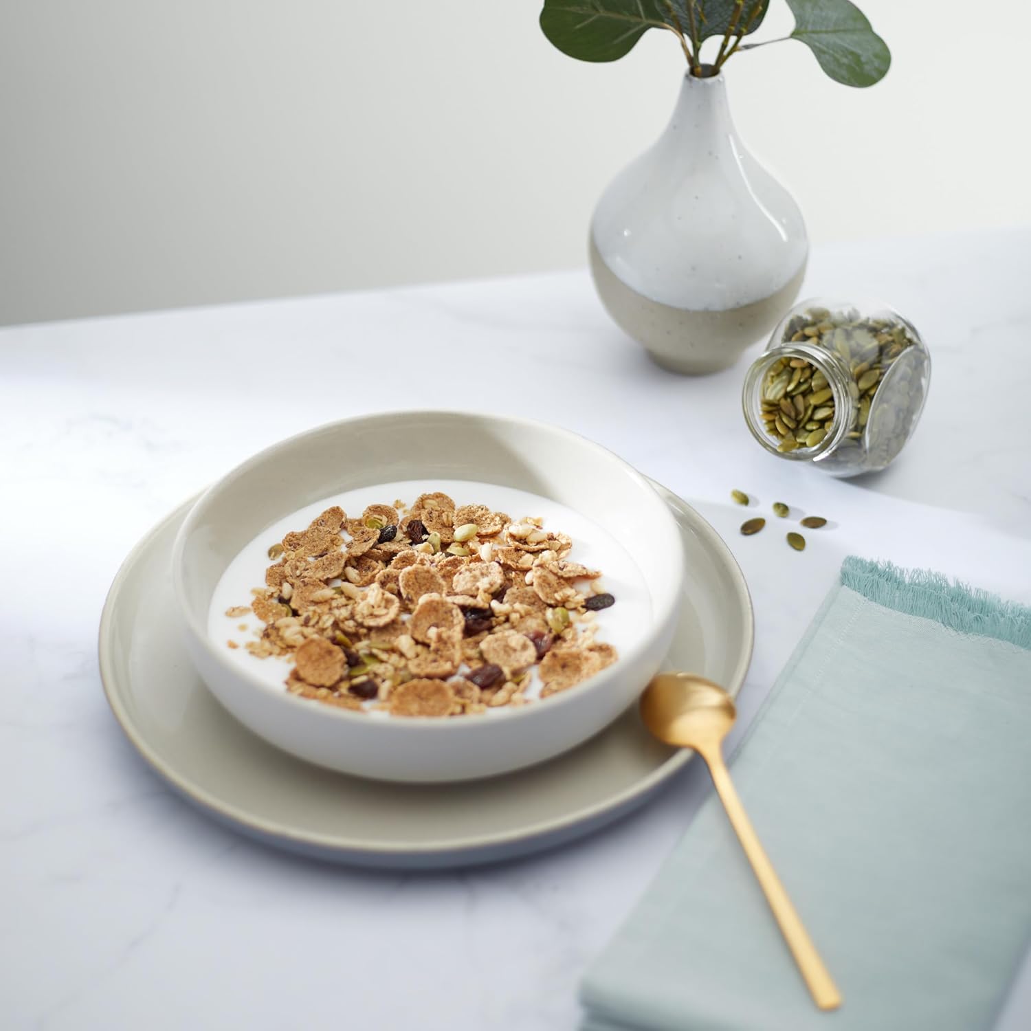 proprietary crunch-preserving manufacturing process