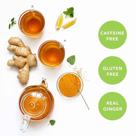 Prince of Peace Instant Ginger Honey Crystals with Turmeric – Thoughtful Holiday Gift for Wellness-Loving Friends