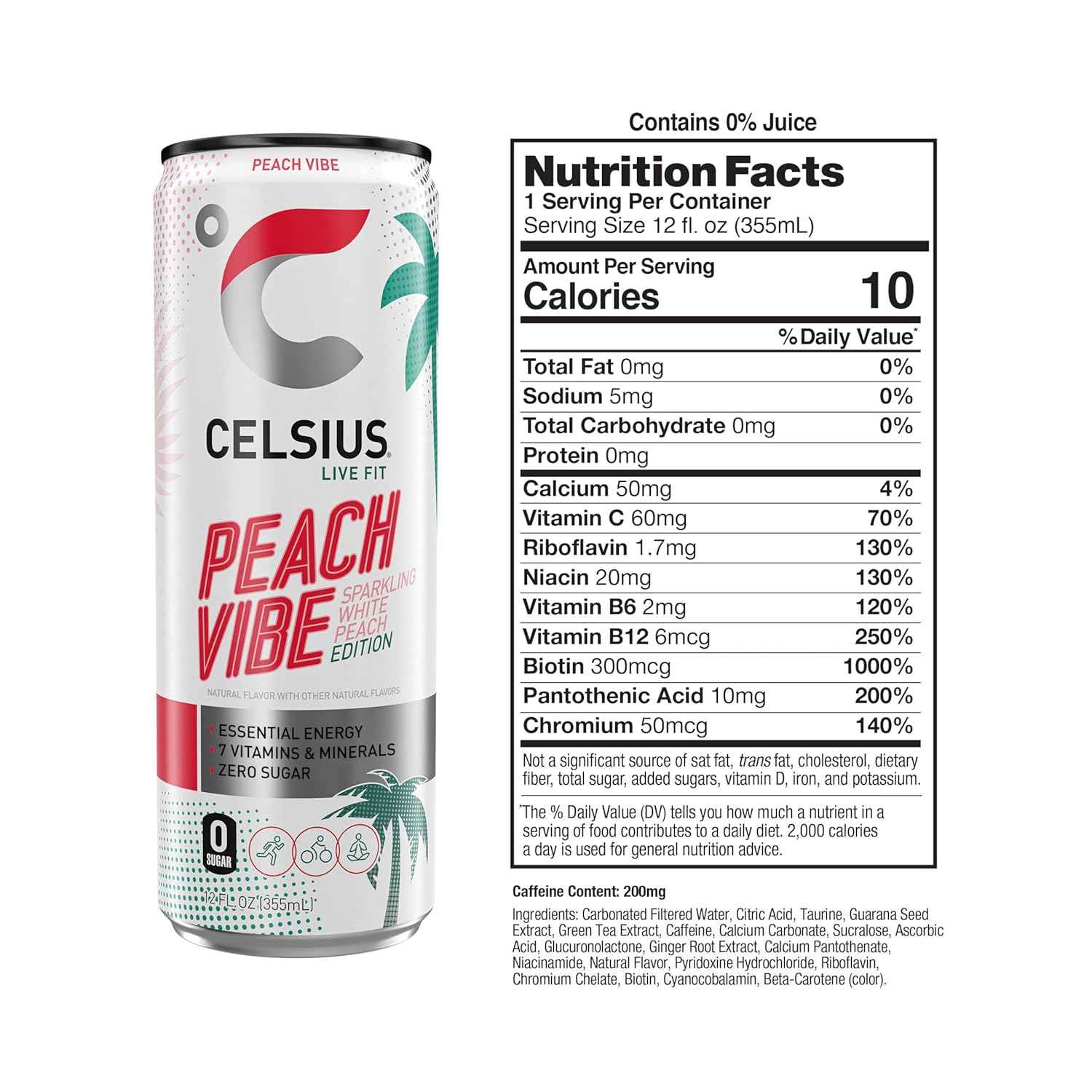 CELSIUS Essential Energy Variety Pack – Gift-Ready Stocking Stuffer for Runners, Vegans, and Coffee Quitters