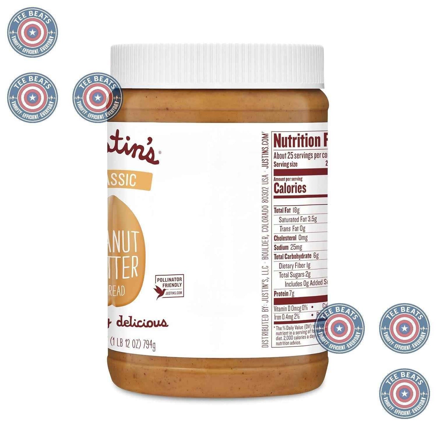 Justin’s No-Stir Peanut Butter – Road Trip Cooler Staple for On-the-Go Energy