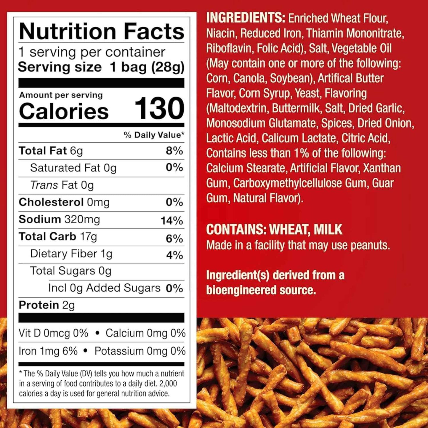 Dot's Pretzels BBQ Pretzel Snacks – Resealable Travel Bag for Camping and Picnics