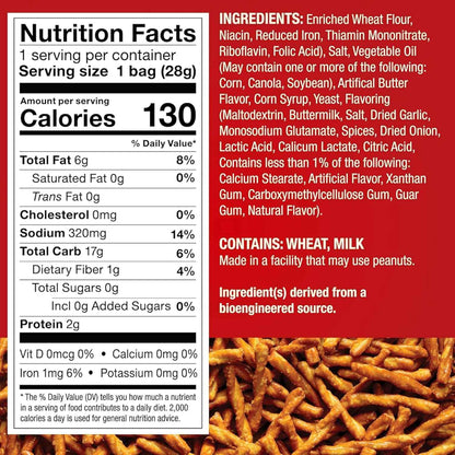 Dot's Pretzels BBQ Pretzel Snacks – Resealable Travel Bag for Camping and Picnics