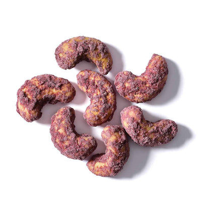 Elan Organic Acai Blueberry Cashews – Housewarming and Hostess Present for Health-Conscious Friends, 5.3 oz Elegant Glazed Nut Bag