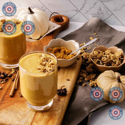 PBfit Pumpkin Spice Peanut Butter Powder Birthday Gift for Her, Low-Fat Pantry Essential