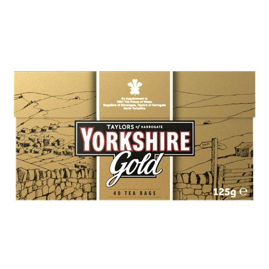 Taylors of Harrogate Yorkshire Gold Premium Black Tea — Refined Afternoon Tea Experience for the Discerning Host