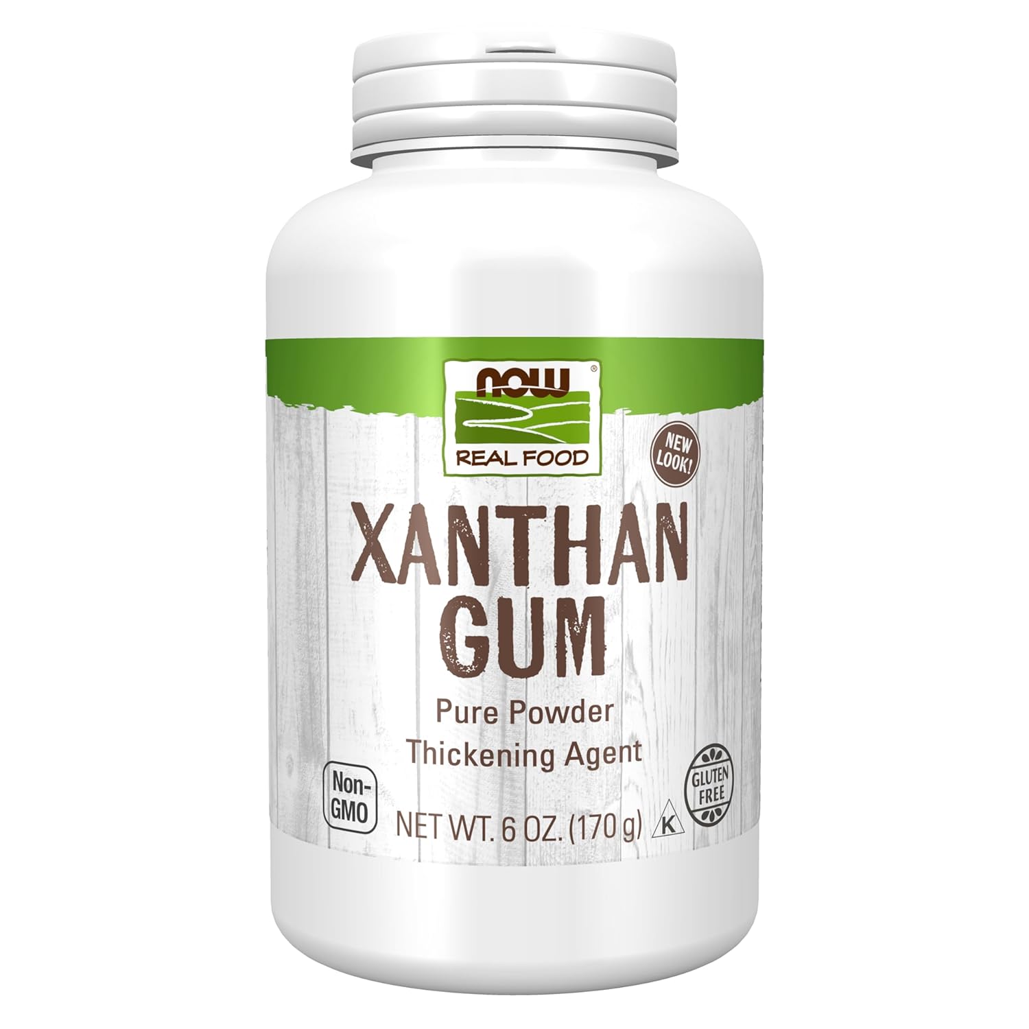 pure xanthan gum powder with no additives or fillers