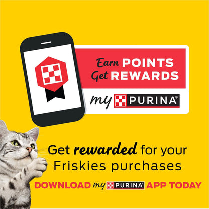 Purina Friskies Seafood Sensations Cat Kibble 22 lb. Salmon Tuna Shrimp - Practical Gift for the Multi-Cat Household Owner