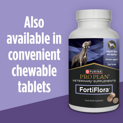 Purina Pro Plan FortiFlora Probiotic Powder for Dogs – Daily Digestive Wellness Ritual for Sensitive Stomachs