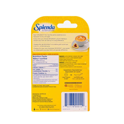 SPLENDA No Calorie Sweetener, Mini Dissolvable Tablets – Desk Ready Coffee Sweetener for Busy Office Professionals