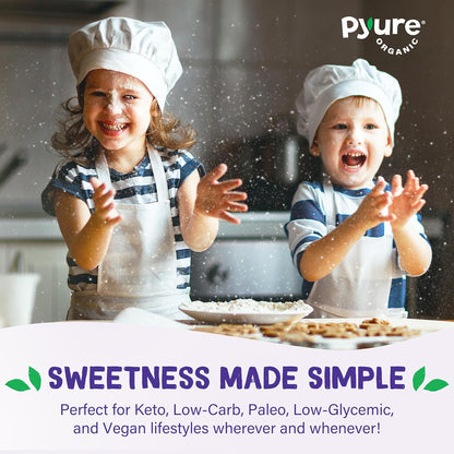 Pyure Organic Stevia Extract Powder – Minimalist Pantry Sweetener, Single-Ingredient Clean Label Design