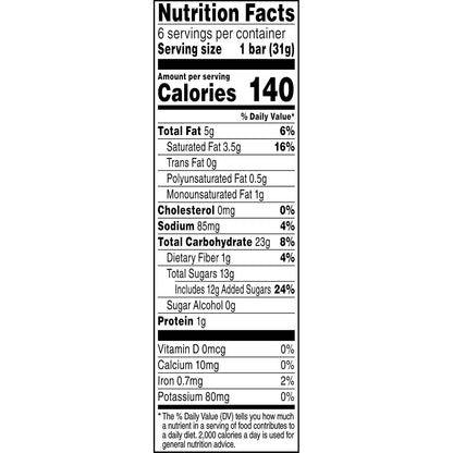 Quaker Chewy Dipps Chocolate Chip Granola Bars – Smarter Chocolate Snack for Wellness Routines, 6-Count Box