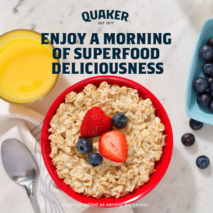 Quaker Immunity Instant Oatmeal – Calm Wind-Down Evening Bowl, Sugar-Conscious Whole Grain Variety Pack with Real Fruit