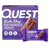 Quest Nutrition Chocolate Brownie – Thoughtful Low-Carb Gift for the Health-Conscious Friend, 10 Count